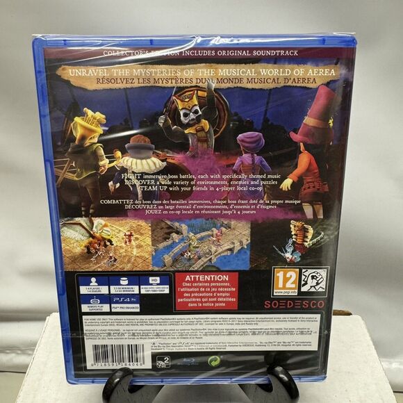 AereA PS4 Sony PlayStation 4 Collector's Edition New Sealed Sticker Card Deck - Picture 6 of 12
